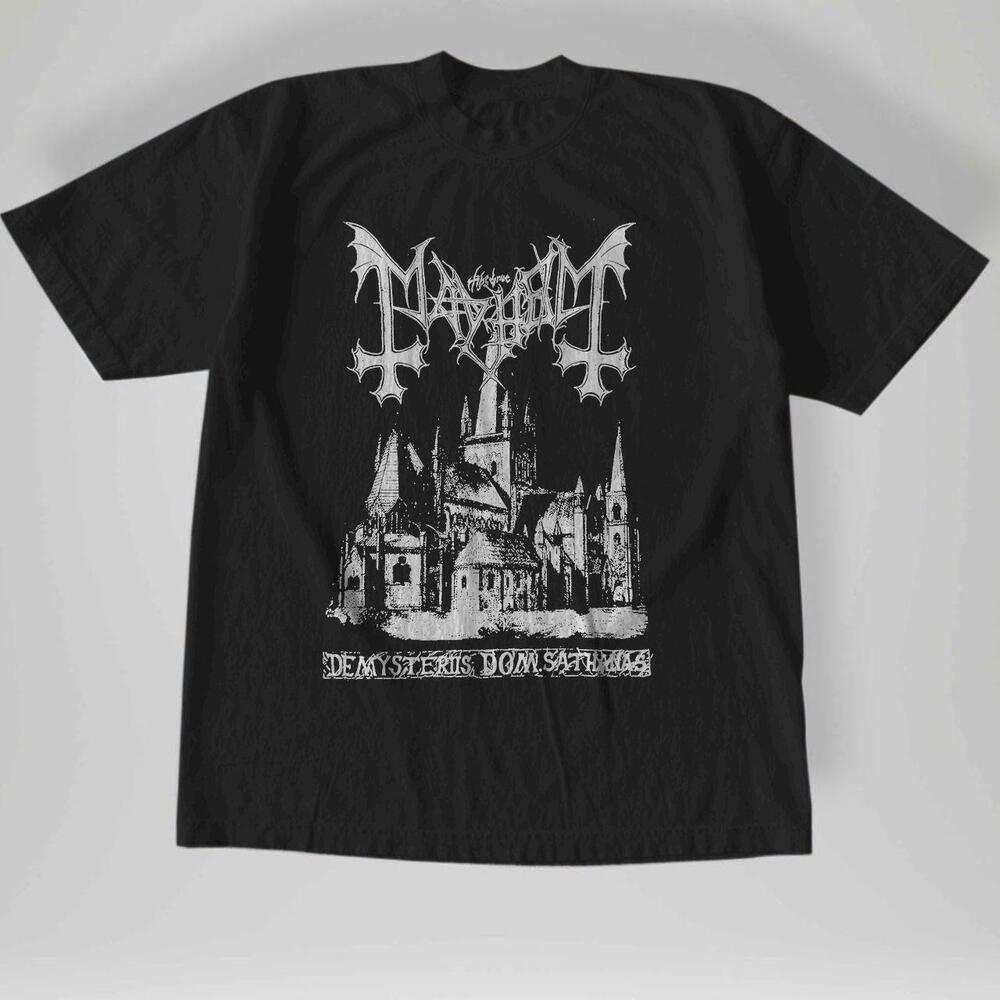Style De Mysteriis Dom Sathanas Mayhem Unisex Black T Shirt